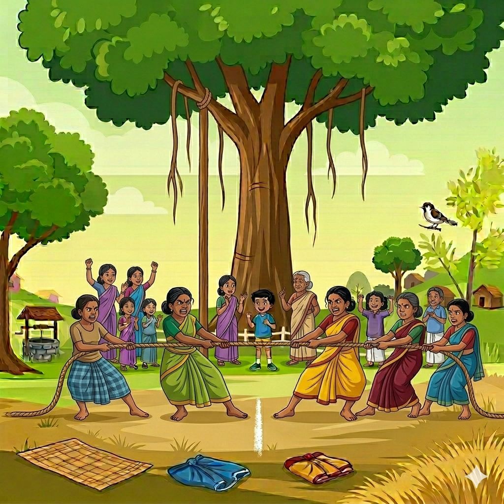 Tug of War (Female) කඹ ඇදීම (කාන්තා-වැඩිහිටි)