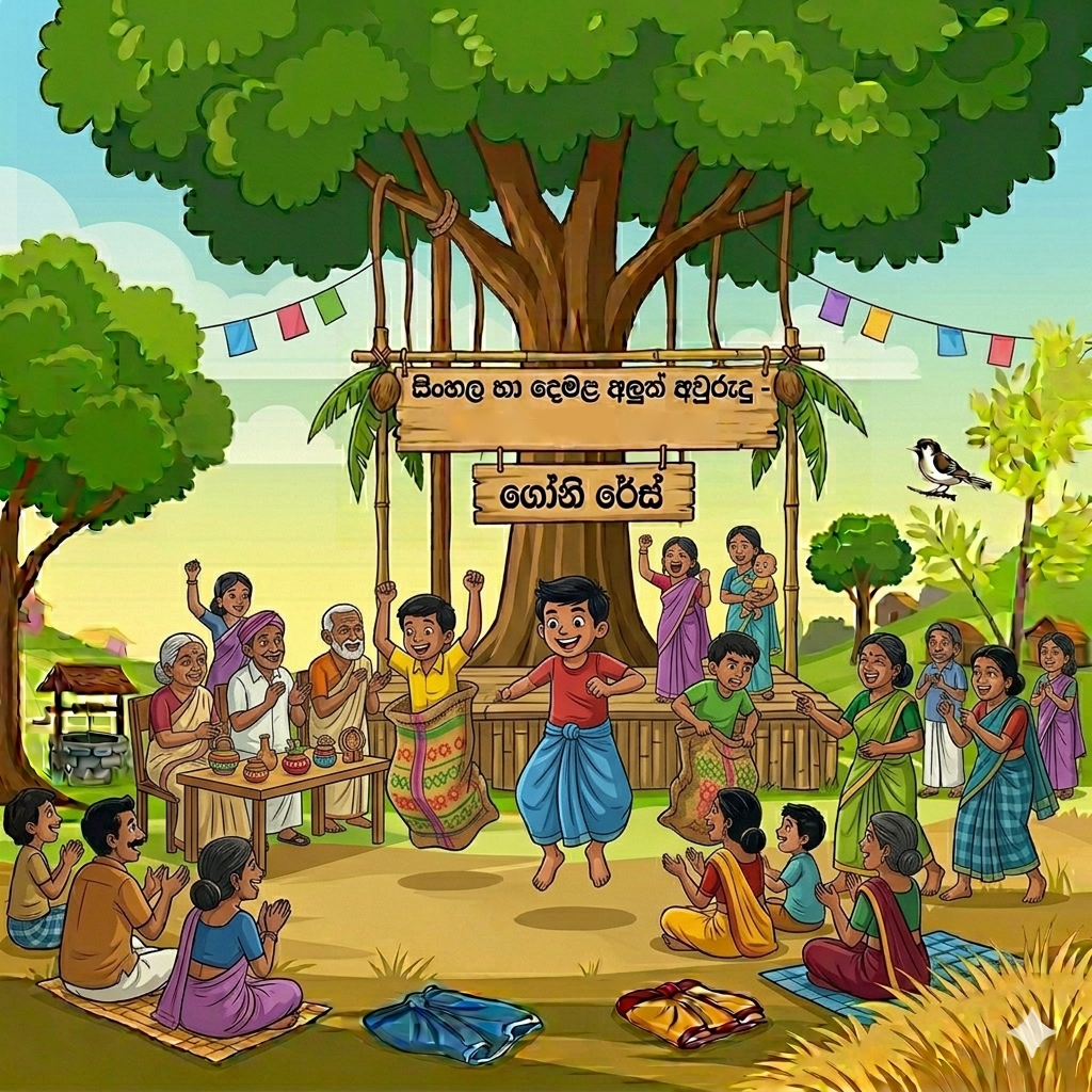 Sack Race (M 14y - 18y) ගෝනි රේස් (පිරිමි 14 - 18)
